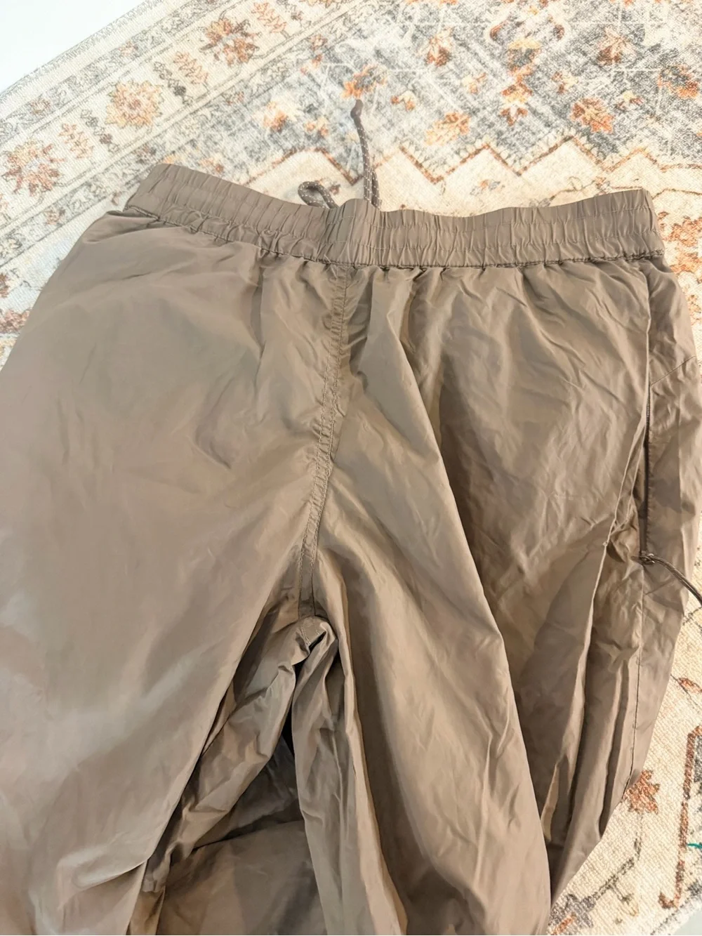 a. r. c. nylon joggers gray